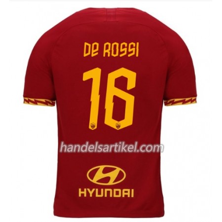 AS Rom DE Rossi 16 Heim Trikotsatz 2019/20